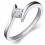 .25 Carat Princess cut Diamond Unique Solitaire Engagement Ring 10K White Gold