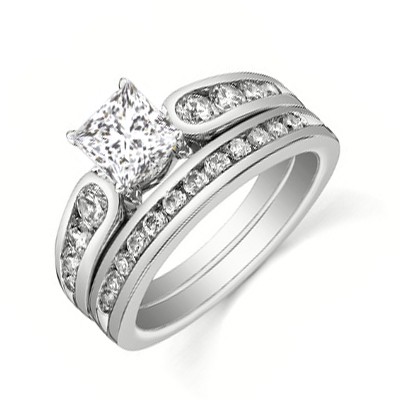 Affordable Diamond Bridal Set On - JeenJewels