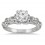 Perfect Half Carat Antique Round Diamond Engagement Ring