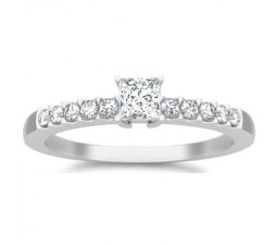 Multistone Ring On