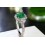 2 Carat beautiful Emerald and Diamond Engagement Ring for Women in White Gold