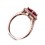 2 Carat Pink Sapphire and Diamond Halo Engagement Ring in Rose Gold for Women