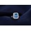 Designer 2 Carat emerald cut Sapphire and Diamond Double Halo Engagement Ring for Women