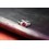 1 Carat Round cut Red Ruby and Diamond Halo Engagement Ring in White Gold for Women