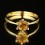 1 Carat Solitaire Yellow Sapphire Engagement Ring in Yellow Gold for Her