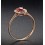 Bestselling 1 Carat Pink Sapphire and Diamond Halo Engagement Ring in Rose Gold
