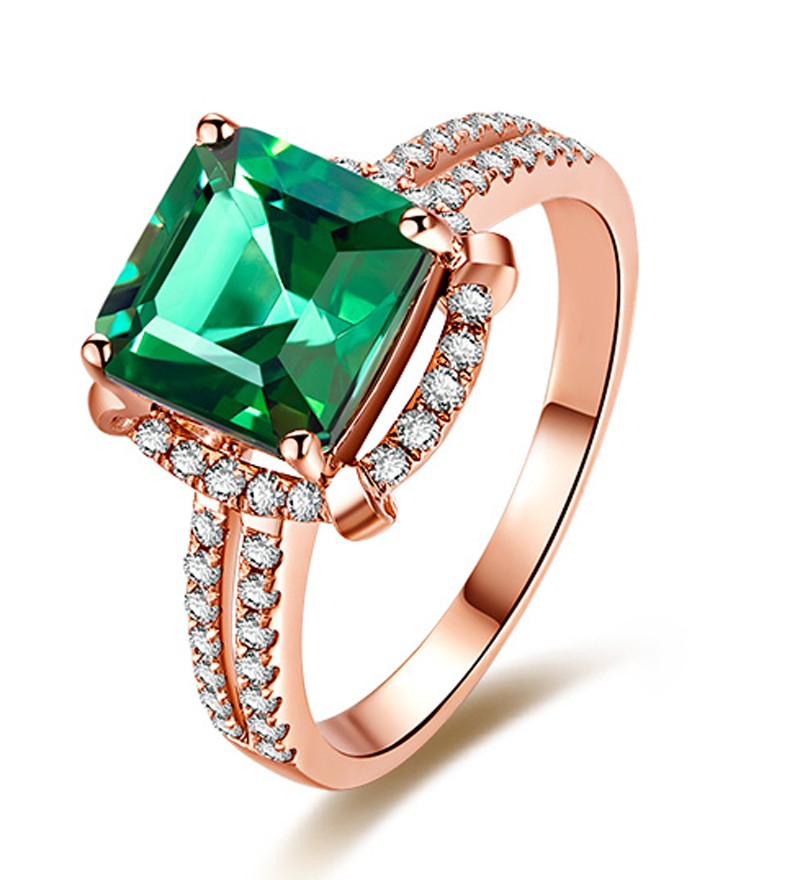 Emerald sales princess cut