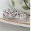 Unique Princess Crown Half Carat Diamond Engagement Ring in White Gold