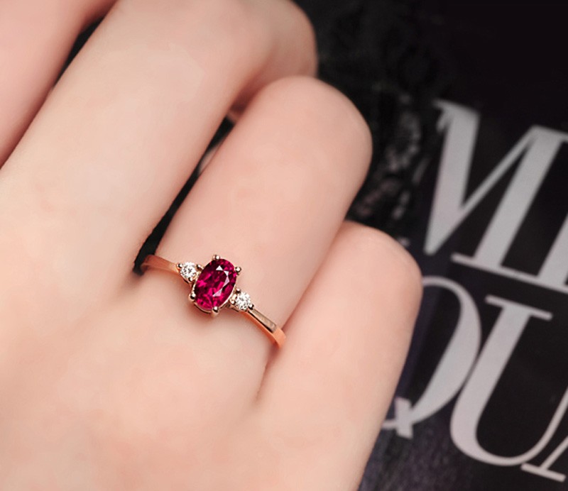 One carat deals ruby ring