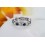 Designer 1 Carat alternating Diamond and Sapphire Wedding Ring Band in White Gold
