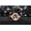 Vintage 2 Carat Morganite and Diamond Engagement Ring in Rose Gold