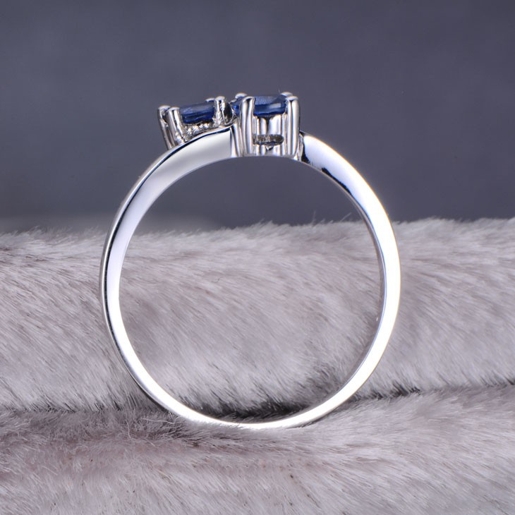 white gold sapphire engagement rings white gold sapphire engagement rings