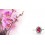 1 Carat Real Ruby Engagement Ring on Silver