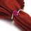 Beautiful Ruby Wedding Ring on 10k White Gold