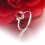 Beautiful Solitaire Ruby Engagement Ring on 10k White Gold