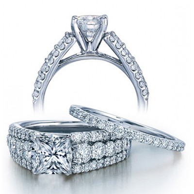 2 Carat Princess cut GIA Certified 