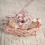 2.25 carat Morganite Diamond Trio Wedding Bridal Ring Set in 10k Rose Gold with Engagement Ring & 2 Wedding Bands