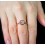 Limited Time Sale 1.50 Carat Peach Pink Morganite (Round cut Morganite) Black Diamond Engagement Ring in 10k Rose Gold for Women