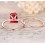 Limited Time Sale: 1.25 Carat Red Ruby (emerald cut Ruby) and Diamond Engagement Bridal Wedding Ring Set in 10k Rose Gold