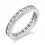 2 Carat Eternity Princess cut Diamond Wedding Band